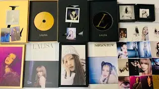 LALISA Unboxing (I got a RARE GOLD PHOTOCARD)