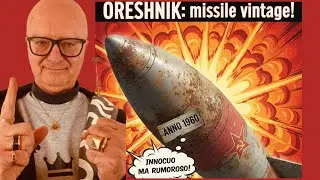 😂 Dopo le pale&hellip; ora i russi lanciano l&rsquo;Oreshnik: missile anni &rsquo;60, praticamente innocuo!