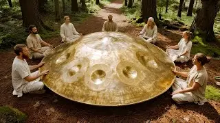 969 Hz Restoration of the Nervous System | 1 hour handpan music | The Healing Power of the Forest