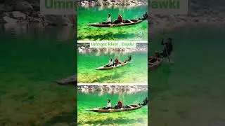 Dawki river , Meghalaya #ytshorts #meghalaya #dawki #umngotriver #cleanestriver #incredibleindia #yt