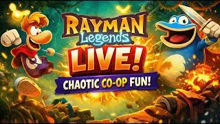 Rayman Legends LIVE 🎮 Fast, Fun & Crazy Moments