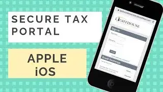 Apple iOS - Secure Tax Portal