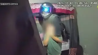 Bodycam video shows 7-year-old Florida boy rescued after being held at knifepoint by brother