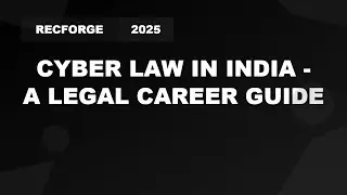 Cyber Law Career in India | Legal Specialization for Freshers | Digital Law Explained