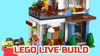 LEGO LIVE BUILD - 31068 Lego Creator Modular Modern Home