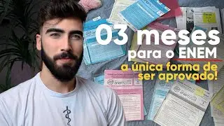 como eu estudaria para ser aprovado no ENEM 2025 come&ccedil;ando hoje