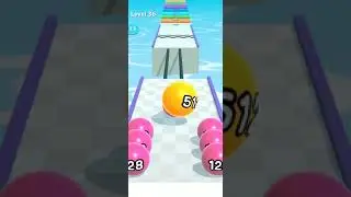 Ballrun2048 all Level Gameplay part-18 || #Shorts