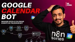 How to Build a Google Calendar Bot with Telegram in n8n