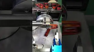 Eurion fully automatic enameled rectangular copper wire bending & forming machine