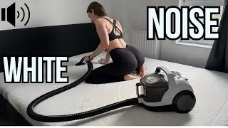 Deep Sleep Vacuum Cleaner White Noise  Heavy Hum - Black Screen