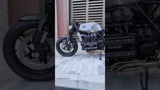 Stallion BMW K100 Custom Caferacer Build | Pure Exhaust Sound #bmw #bmwk100 #bmwcaferacer #k100