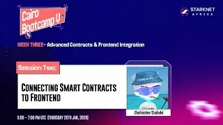 Cairo Bootcamp V - Frontend Integration on Starknet (Starknet.js + Starknet React)