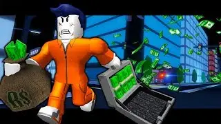 THE LAST GUEST ROBS THE BANK! ( A Roblox Jailbreak Story)