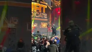 Do The Hurt Syndicate have the best entrance right now? #aew #aewfullgear #shorts