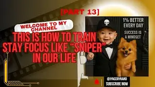 This is how to train  stay focus like &ldquo;sniper&rdquo; in our life