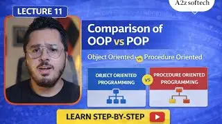 OOP vs POP in Java | Object Oriented vs Procedure Oriented | Core Java | Lecture 11 | Hindi