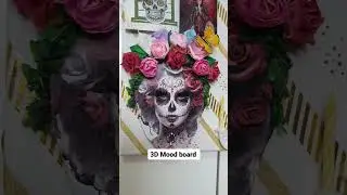dia de los muertos, #mystique #adayofdead #creativeimage #moodboard #uzmaiqbal_hairstylist_mua