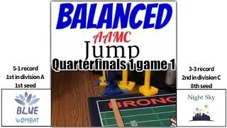 2019-20 Balanced Jump QF gm 1: Blue Wombat vs Night Sky