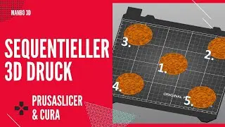 Sequentielles Drucken mit dem PrusaSlicer und Cura