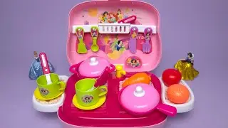 5 Minutes Satisfying With Unboxing Disney Snow White Kitchen Bag Set ASMR (No Music) 