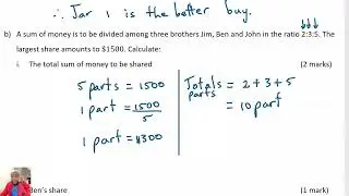 CSEC Maths Form 3 and 4 EOT Revision