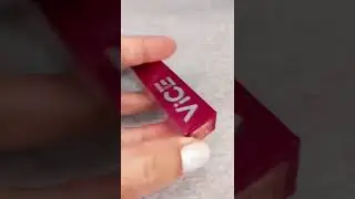 Lets try guys this Vice Cosmetics Matte Lipstick#lipstick #satisfyingvideo #maybelline