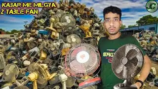 O Bhai! Khabar Se Lekar Aaya Hun 2 Table Fan | How To Make Table Fan @creativejahangir 