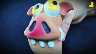 Press Play for Fun! Squeaky Toy Dog Toy Sound