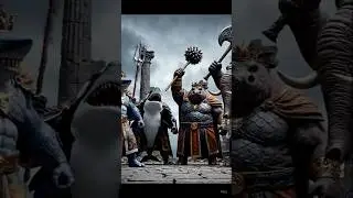 BRAINROT AS A KIND WARRIOR #brainrot #kingwarrior#viral #fyp #shorts #funny #meme #usa