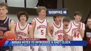 KHSAA to adopt 35 second shot clock in 2027-28 season
