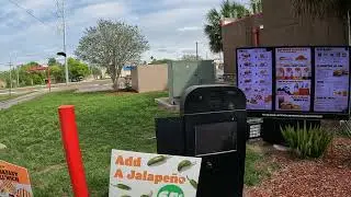 Free Chicken Jr., Burger King Drive Thru Mobile Order, 3700 Buddy Owens Blvd, McAllen, Texas, 10 Mar