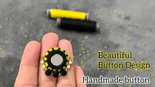 How To Make Beautiful Handmade Button For Neckline || Hanging , Tassel , Button , Latkan || DIY 