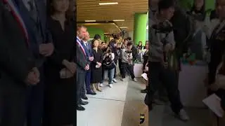 Visite de l'école Montpellier de Chengdu en Chine