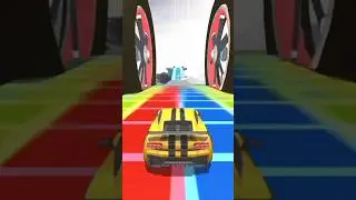 🔥Mega ramp car simulator X game of crash wala 😱🔥🔥 #games #shorts #shortsviral