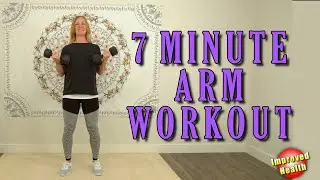 7 Minute ARM WORKOUT | How to Tone Arms | Standing or Seated