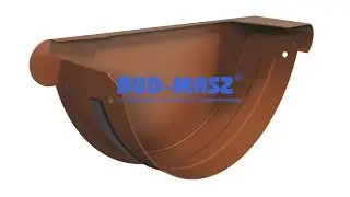 BUD-MASZ maszyna do produkcji zaślepki rynny / press line for producing gutter end caps