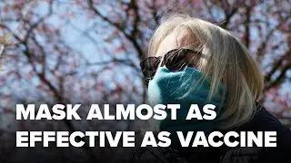 Face masks could be just as effective as a vaccine for slowing coronavirus spread