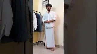 GRWM for a Temple visit!🚩| ​ft. @ramrajcottonmedia  #templevisit #cotton #dhoti #traditional