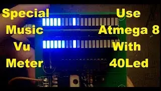 Special Music Vu Meter Use 40 LED
