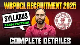 WBPDCL RECRUITMENT 2025 | DETAIL NOTIFICATION OUT | #wbpdcl