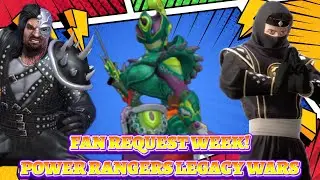 FAN REQUEST WEEK: CAMILLE, RANSIK AND ADAM! POWER RANGERS LEGACY WARS GAMEPLAY 