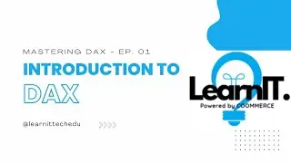 Mastering DAX Ep. 01 | Introduction to DAX