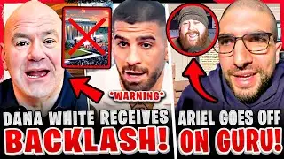 Dana White RECEIVES MAJOR BACKLASH! Ariel Helwani FIRES BACK at MMA Guru! Ilia Topuria WARNING!
