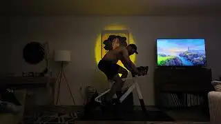 Zwift ride filmed with DJI Osmo Pocket 3