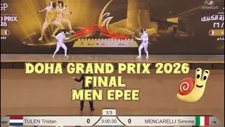[GOLD] Tristan TULEN 🇳🇱 - Simone MENCARELLI 🇮🇹 | Doha Epee Grand Prix 2026 | Men Epee