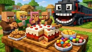 Villager Train Party A Minecraft Tale 8