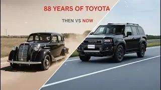 88 Years Of Toyota   Toyota Car Transformation