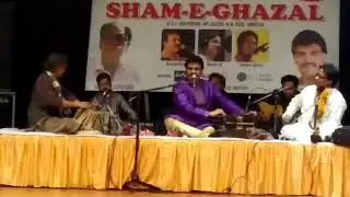 Ustad Abbas Ali khan Sahab and ustad Deepak jogi ji gazal parformane in Amritsar..