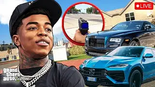 YungeenAce VISITING The GRAVEYARD In GTA RP..