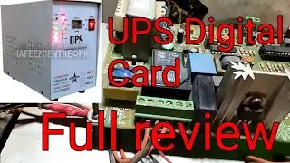 UPS Digital Circuit Card Review | UPS open circuit review